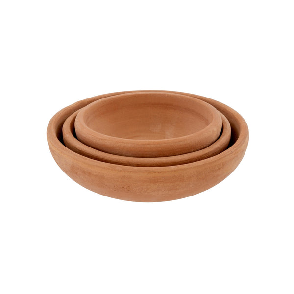 Terracotta Bowls (Set of 3)