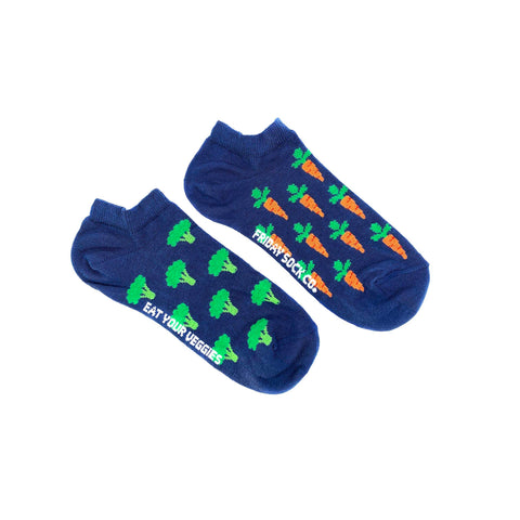 Women’s Broccoli & Carrot Veggie Ankle Socks