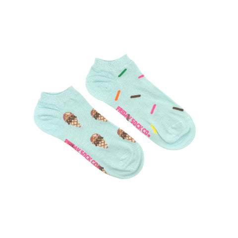 Women's Ice Cream & Sprinkle Ankle Socks