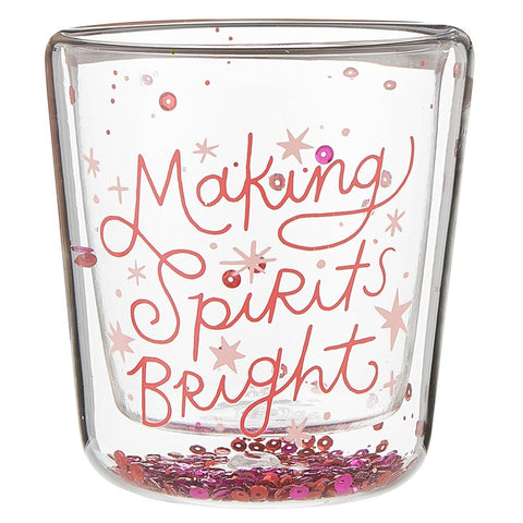 Spirits Bright Double Walled Glass
