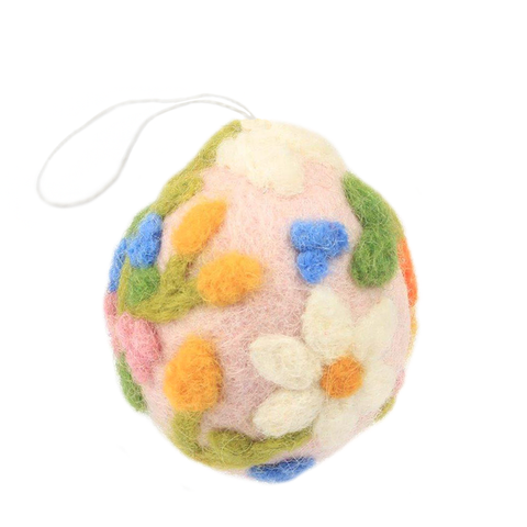 Felt Easter Egg Ornaments