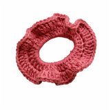 Small Locally Handmade Crochet Cotton Scrunchies