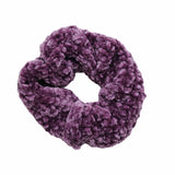 Large Locally Handmade Crochet Velvet Scrunchies