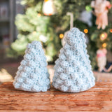 Locally Crocheted Family Bauble Trees