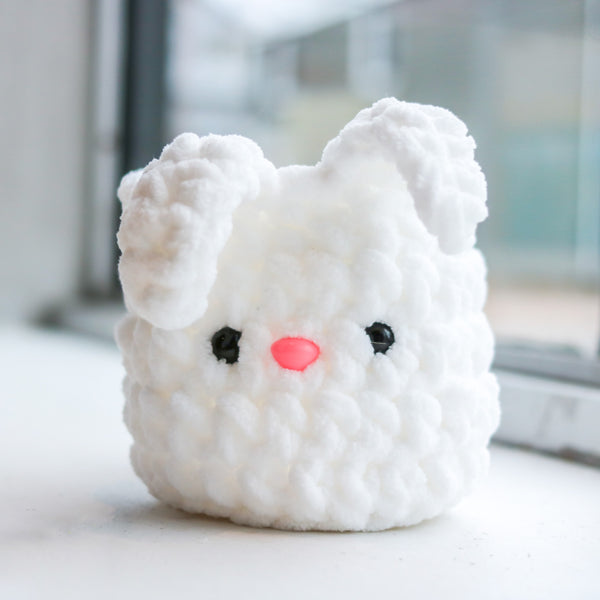Locally-Crocheted Bunny Planter Baskets (3 Colours)