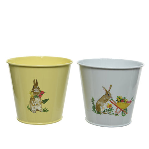 Easter Print Pots