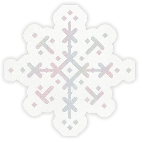 Snowflake Cut Out Napkins