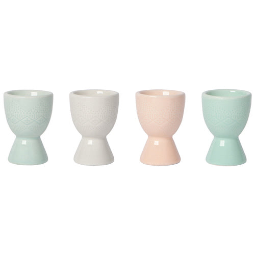 Adorn Stoneware Egg Cups (Assorted Colours)