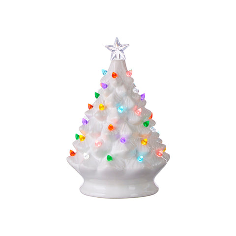 White Nostalgic Ceramic Tree